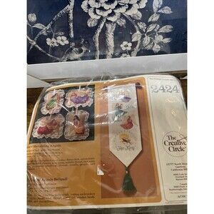 The Creative Circle 2424 Collection Counted Cross Stitch Kit 1984 Vintage Angels
